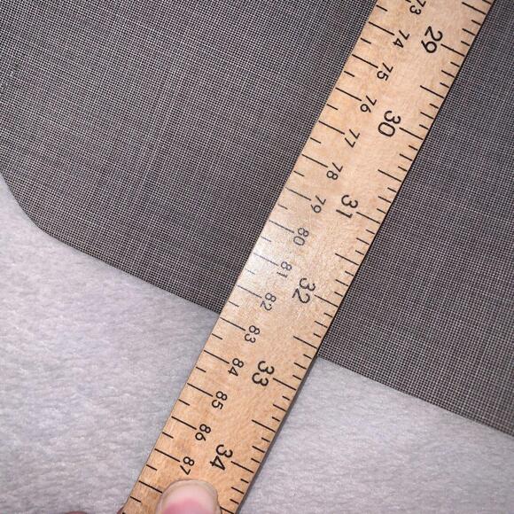 Brooks Brothers 346 Blazer Mens Sport Coat‎ Size 44RG Gray Business Stretch Wool - Picture 9 of 15